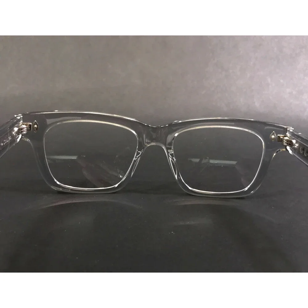 GLCO x Officine Générale Eyeglasses Frames LLG 4837 Transparent Grey 50-20-148